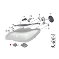 Miniatyrbillede 3 af 5: Adaptiv forlygte AFS styreenhed 63 11 7182396 til E90 E92 E93 E70 X5 E71 X6 E72 X6 E89 Z4 63117189311 Black