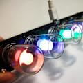 Miniatyrbild 10 av 11: Imitera fullfärg RGB-glödrörsklocka present kreativ RGB-färgklockkit 51 SCM DIY elektroniskt kit färgglad ljusklocka