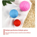 Pikkukuva 4 / 11: Kestävä kumikoiran lelu ulkoleikkeihin ja koulutukseen - pomppiva ja pureskelunkestävä pallo pink 2.76inch