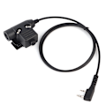 Pikkukuva 4 / 5: TK U94 PTT -ääniliitäntäkaapeli Walkie Talkie -kuulokemikrofoniliitin Baofeng UV‑5R TK‑3107 -laitteille