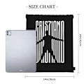 Miniatyrbillede 2 af 5: Cristiano Ronaldo Cr7 Rygsæk Bærbar Snørebåndstaske Lomme Gym Taske 22 22 One Size