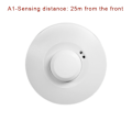 Miniatyrbillede 1 af 5: AC 85-265V 5.8GHz 10A LED Mikrobølge Radar Sensor Lysswitch H A1