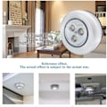 Miniatyrbild 3 av 3: Förpackning LED Batteridriven Trådlös Nattlampa Stick Tap Touch Lampa Stick-on Push Light för Garderober, Skåp, Bänkar eller Allrum, Sladdlös för