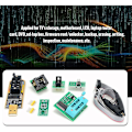 Miniatyrbild 5 av 5: CH341A Programmer Set SOP8/16ft BIOS Clip Full Version Set