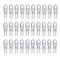 G4 Halogenlampa 30-pack 12V 20W 300LM för skåpbelysning