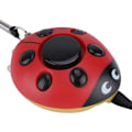 Pikkukuva 2 / 7: Henkilökohtainen puolustussuoja Beetle Alarm Keychain 130db Naisten hätävaroitin LED//+