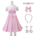 Pikkukuva 1 / 5: Uusi elokuva Barbie-tytöt Lapset Barbie-prinsessa-asu Roolipeli Mekko Cosplay 110 cm 110