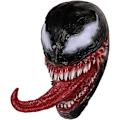Miniatyrbild 1 av 5: Venom Mask Latex Mask Cosplay Lång Tunga Cosplay Jul Film