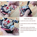 Miniatyrbild 5 av 5: Printer Hot End Kit för Elegoo Neptune 3 Plus/Max Extruder Head Heater Break Silikonhölje Termistor med 4PCS Munstycken