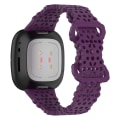 Pikkukuva 5 / 5: Ontto ranneke Fitbit Versa 4/Versa 3/Sense 2/Sense -kellolisävarusteet (tummanvioletti)