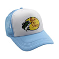 Miniatyrbilde 1 av 3: Bass Pro Shop Utendørs Hatt Trucker Mesh Caps - Herre og Dame One Size Fits All Snapback Lukking - Perfekt for Jakt & Fiske - Perfekt Lys blå Light blue