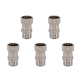 Miniatyrbillede 5 af 5: NYE VVS-rør fittings G1/2 hun gevind rustfrit stål vand gas rør fittings til byggematerialer 5stk