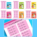 Miniatyrbilde 9 av 10: 80 sider/bok Aritmetik øvingsbøker for å lære matematikk 0-10 Arithmetics B 0-10 Arithmetics B