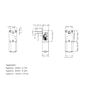 Miniatyrbilde 3 av 4: Mini girmotor, mikro girreduksjon, børstet DC-motorer, elektroniske enheter 1218GEN20(DC6V 35RPM )
