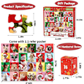 Pikkukuva 3 / 3: 1008 Palan Joulukalenteri Laskuri Puzzle 24 Pientä Ruudukkoa Adventtikalenteri Pojat ja Tytöt Joululahja C