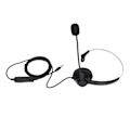 Miniatyrbild 1 av 5: H360‑3.5MV 3.5mm Office Headset Monaural Call Center Headset Stödjer Högtalarvolymkontroll och Mikrofon Mute