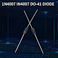 Miniatyrbild 4 av 5: 100 st likriktare dioder 1N4007 IN4007 DO-41 1A 1000V