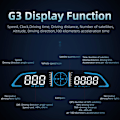 Miniatyrbillede 3 af 5: Digital GPS speedometer Universal Head Up Display til bil LCD skærm HUD med MPH hastighed