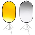 Pikkukuva 5 / 5: (60cm X 90cm) 2 in 1 Photo Studio Collapsible Multi-photo Disc Reflector, with Carrying Case