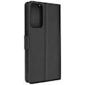 Miniatyrbillede 1 af 5: Etui til TCL 40R 5G Dual Tab Videostativ Kortholder Sort