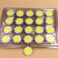 Miniatyrbild 3 av 10: LED-ljuskälla Chip Light-Emitting Diode VIT 9W 9W vit[qb] white 9W-9W