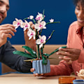 Miniatyrbillede 2 af 5: Orkidé Byggeklodser Blomster Sukkulenter Byggeklodser i Potter Velegnet til 10311 Romantisk Sæt Samlede Byggeklodser Legetøj Pigegaver