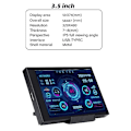 Miniatyrbillede 3 af 5: Ny 3,5 tommer IPS TYPE-C sekundær skærm computer CPU GPU RAM HDD-skærm USB-skærm til frit AIDA64