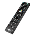 Miniatyrbild 1 av 4: Smart TV-fjärrkontroll för Sony RMt tX100D RMt tX101J RMt tX102U RMt tX102D RMt tX101D