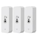 3x Tuya Wifi Temperatur- och Luftfuktighetssensor Inomhus Termometer Hygrometer - Perfekt