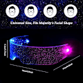 Miniatyrbillede 1 af 5: Lysende briller, LED-briller, Cyberpunk LED-briller, F