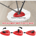 Miniatyrbillede 5 af 5: Rød Spin Mop Udskiftningsbasehoved til Viledas Mop, Triangle Spin