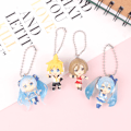Miniatyrbild 2 av 8: 1 st Hatsune Miku Nyckelring Kawaii Present till flickor Ani - lager 4