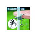 Miniatyrbillede 4 af 4: Parasolfod, Parasolklemme til bord, Bordklemme til haveparasoller, Metal parasolfod til balkon, Parasol, Strand, Fiskeri, Terrasse, Balkon[qb]