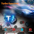 Miniatyrbillede 6 af 6: Trådløs Spilcontroller til Windows 7 8 10 11 PC/PS3/Android/Switch Deck, Dobbelt-Vibration Gamepad Joystick Computer Spilcontroller (Hvid) White