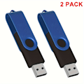 Pikkukuva 1 / 9: 2 kappaletta USB-muistitikkua USB 3.0 2.0 Flash Drive Metal Pendrive High Speed U Disk