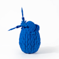 Miniatyrbild 1 av 5: 3D-tryckt flygande drakeägg set prydnad charmig mode dekorativ modell för pojke flicka kvinnor män Blue