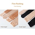 Miniatyrbillede 5 af 5: 1/2 Mode Kvinders Fleeceforet Strømpebukser Termiske Strømpebukser Yderbeklædning Hudfarve 200g Med fødder Skin Color 200g With feet 1 Pc