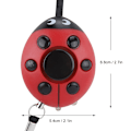 Miniatyrbillede 3 af 5: Personligt forsvar beskyttelse Beetle Alarm nøglering 130db kvinder nødalarm med LED
