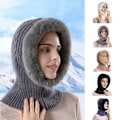 Miniatyrbillede 5 af 6: Balaclava hue Pludshue KHAKI - på lager Khaki