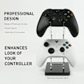 Miniatyrbild 9 av 10: Universell dubbelkontrollhållare för Xbox ONE Switch Controller Stand Speltillbehör Bygg spel fästningar