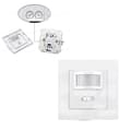 Infälld Rörelsedetektor Infraröd Pir Sensor Switch 140 Vit 110-240v Led Ny{hw}