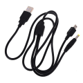 Miniatyrbillede 3 af 5: 1 stk. 2 i 1 USB 2.0 datakabeloplader til PSP 1000 2000