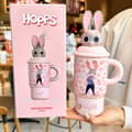 Zootopia Judy og Nick Isolert Vannflaske, Søt Termoskopp for Barn 650ml Judy 650ml