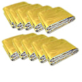 Miniatyrbild 1 av 5: 10 st Nödfilt Fällbar Guld 210x160cm Silver + Guld-- null null none