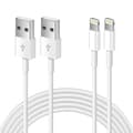 Kompatibel med Apple iPhone ladekabel 1 meter, Lightning til USB-kabel 1 meter hurtiglading mobiltelefon lang kabel