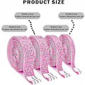 Miniatyrbilde 2 av 5: Pink4 selvklebende rhinestones bånd krystall dekorasjon klistremerke selvklebende krystall rhinestones diamant bånd (4 rader + 6 rader + 8 rader + 10 rader)