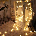 Miniatyrbilde 3 av 7: LED-lyssnor, rund ball, liten snor, batterilys, Chr