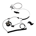 Pikkukuva 1 / 8: H1000-RJ9 Crystal Head Noise Canceling Call Center Headset Mukava Puhelin Kuulokkeet