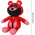 Miniatyrbillede 3 af 5: Catnap plysj Poppy Playtime kapitel 3 Smiling Critters plysj utstoppede dyr pute dukke leker for fans barn gutter jenter bursdag Bobby Bearhug