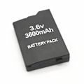 Miniatyrbillede 1 af 9: Gamepad-batteri 3,6V 3600mah til PSP 2000 til PSP 3000 Playstation Portable genopladelige celler udskiftning